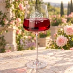 Personalized Burgundy Wine Glass – 17.4 oz product view 5