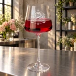 Personalized Burgundy Wine Glass – 17.4 oz product view 6
