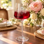 Personalized Burgundy Wine Glass – 17.4 oz product view 7