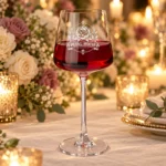 Personalized Burgundy Wine Glass – 17.4 oz product view 9