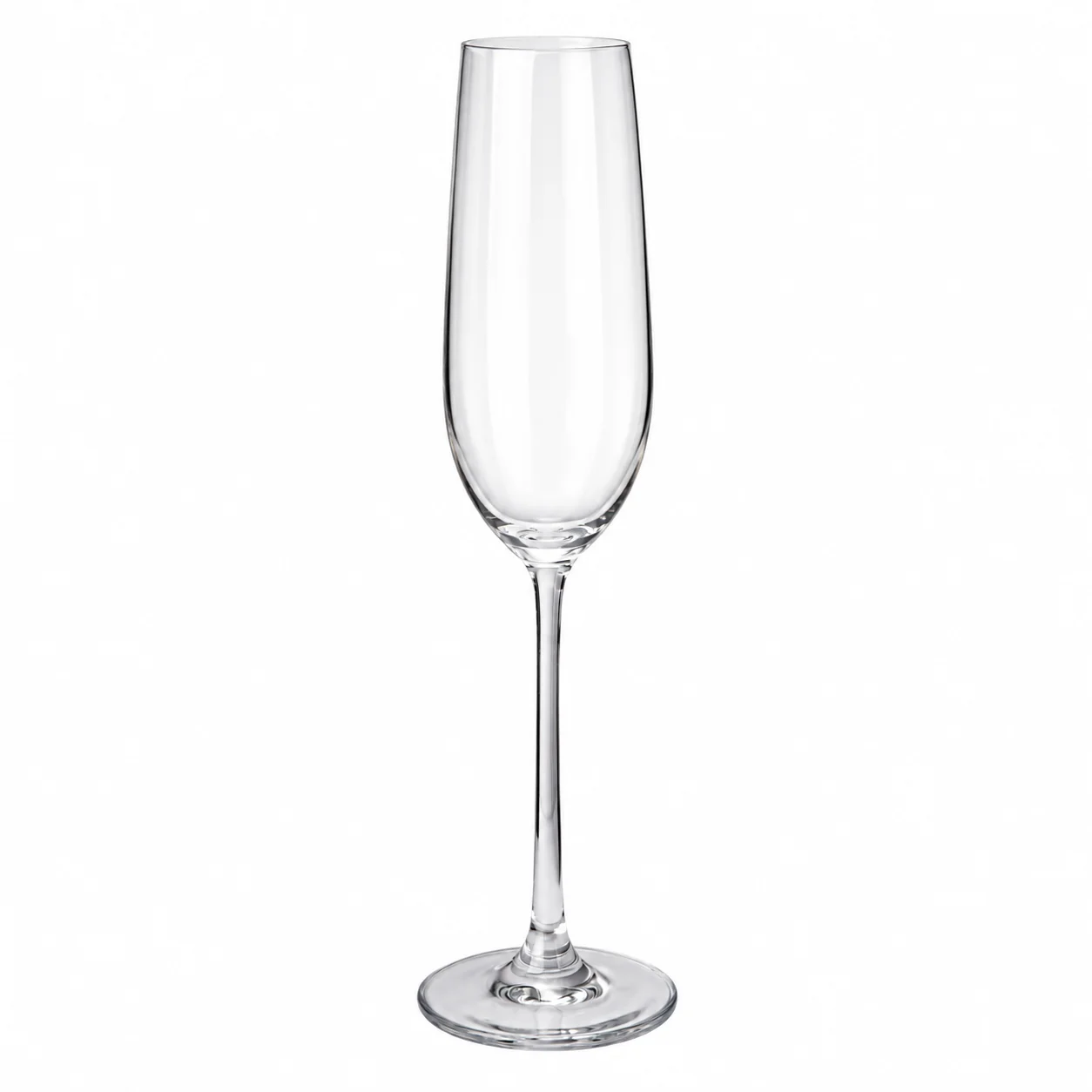 Undecorated clear Champagne Flute – 8.8 oz
