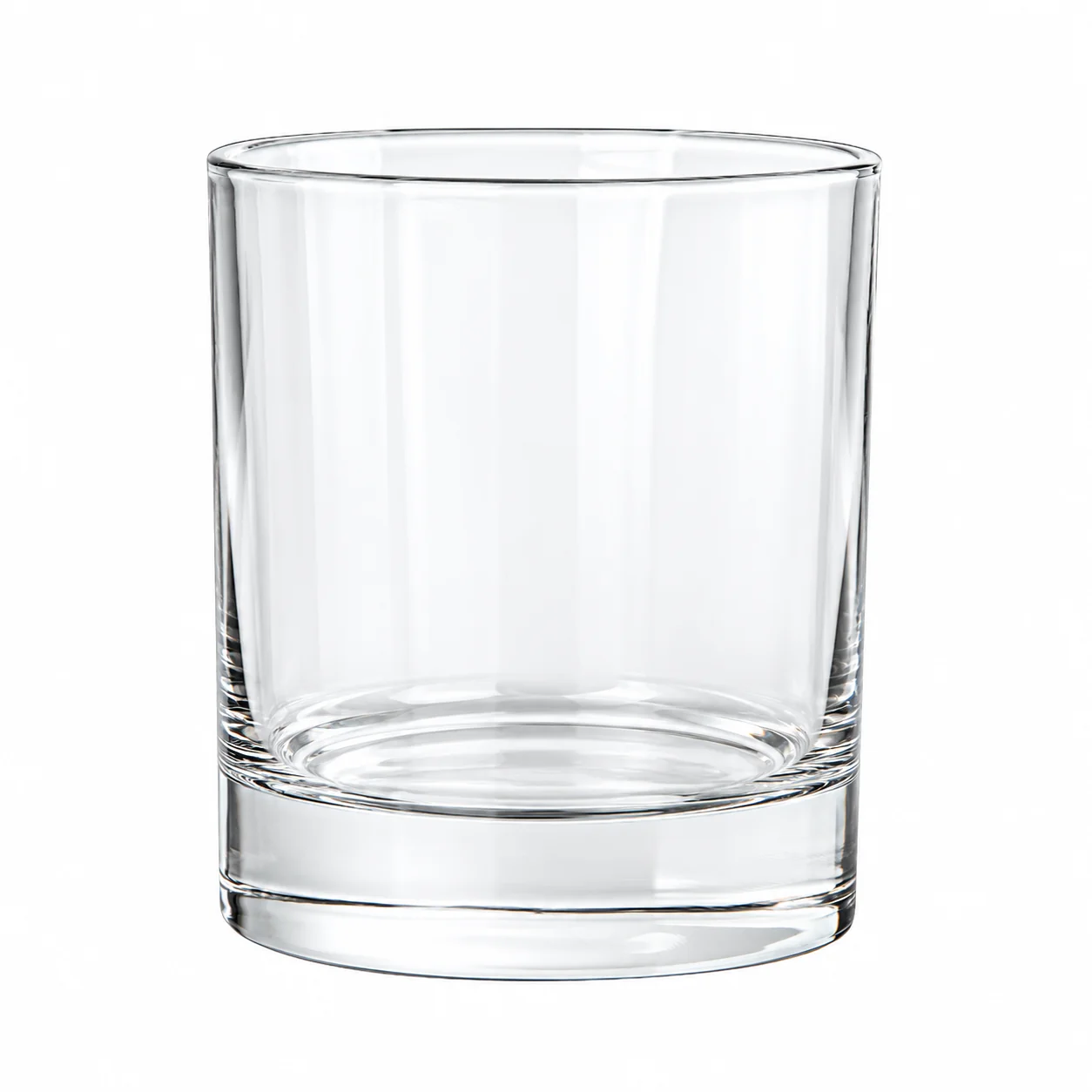 Undecorated clear Classic Whiskey Glass – 12.7 oz