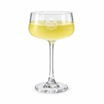 Personalized Coupe Cocktail Glass – 9.2 oz product view 1