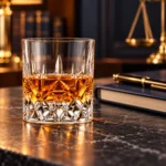 Personalized Diamond Cut Whiskey Glass – 10.4 oz product view 7