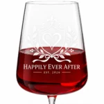 Personalized Large Bowl Wine Glass – 18.1 oz product view 4