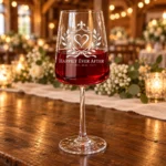 Personalized Large Bowl Wine Glass – 18.1 oz product view 7