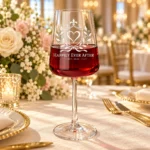 Personalized Large Bowl Wine Glass – 18.1 oz product view 9