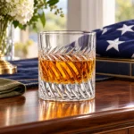 Personalized Laurel Cut Whiskey Glass – 10.4 oz product view 8
