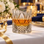Personalized Pineapple Cut Whiskey Glass – 10.4 oz product view 7