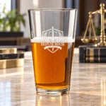 Personalized Pint Glass – 16.9 oz product view 5