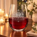 Personalized Stemless Wine Glass – 19.9 oz product view 9