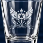 Personalized Tapered Shot Glass – 1.9 oz product view 4