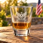 Personalized Tapered Shot Glass – 1.9 oz product view 6