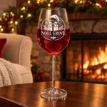 Personalized Tulip Wine Glass – 15.9 oz product view 5