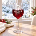 Personalized Tulip Wine Glass – 15.9 oz product view 8