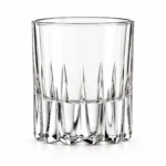 Personalized Vertical Cut Whiskey Glass – 10.4 oz product view 2