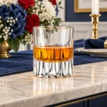 Personalized Vertical Cut Whiskey Glass – 10.4 oz product view 5
