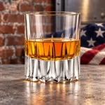 Personalized Vertical Cut Whiskey Glass – 10.4 oz product view 8